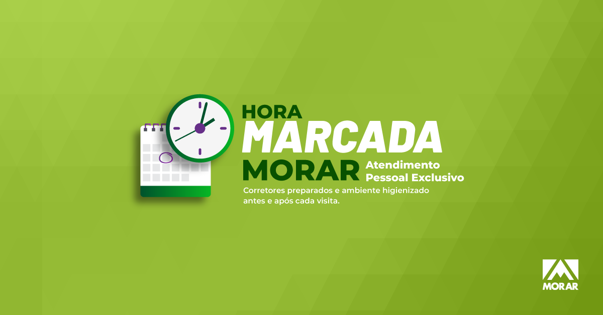 Hora Marcada Morar - atendimento presencial exclusivo