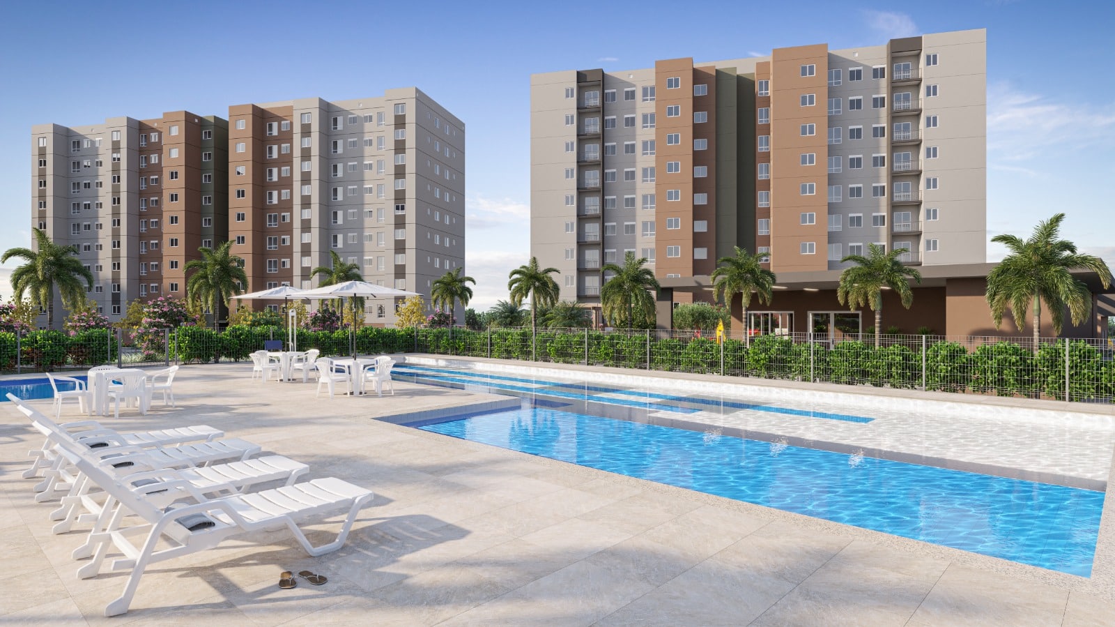 Vista do Arvoredo: apartamentos com varanda dentro do Minha Casa, Minha Vida